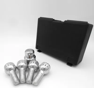 Produktbild von Felgenschlösser M12x1,5 28mm Kugelbund R12 SW19 Radschloss für
