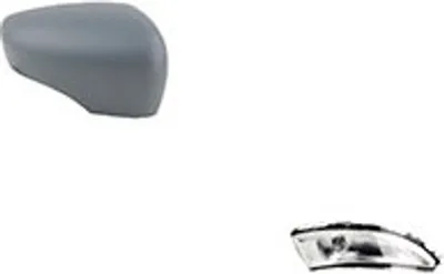 Produktbild von Spiegelkappe + Spiegelblinker passend für Renault Captur 06/2013- 03/2017 Rechts 963743136R 261604623R Johns