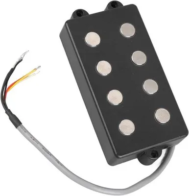 Obrázok produktu pre 5-strunový basový humbucker so 4 jadrami, otvorený typ pre elektrickú basgitaru