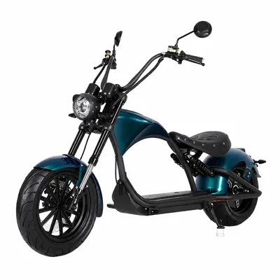 Produktbild von E-Chopper mit Straßenzulassung 2000W 60V 30AH 45km/h, Citycoco Elektroroller COC EEC