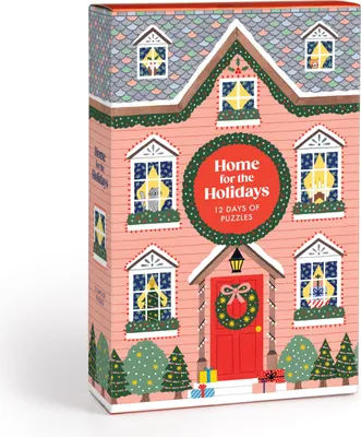 Produktbild von Home for the Holidays 500 Piece Advent Puzzle Calendar