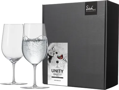 Immagine prodotto di Eisch Mineralwassergläser Unity Sensis plus, 2er Set, Wasserglas, Trinkglas, Kristallglas, 350 ml, 25224160