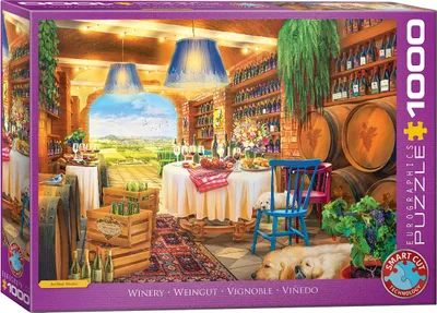 Immagine prodotto di Eurographics Puzzle Weingut, Smart Cut, 1000 Teile, 68 x 48 cm, 6000-5846