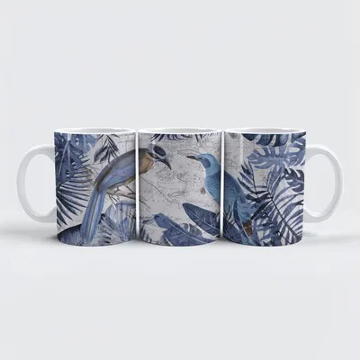 Image de raxxa Mug premium "Jungle Explorer Blue