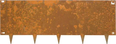 Produktbild von Rasenkante Cortenstahl 40 x 106 cm Flexibel - Pro Stück
