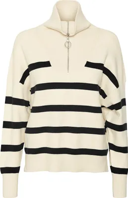 Produktbild von Vero Moda Saba Stripe Highneck Pullover Damen