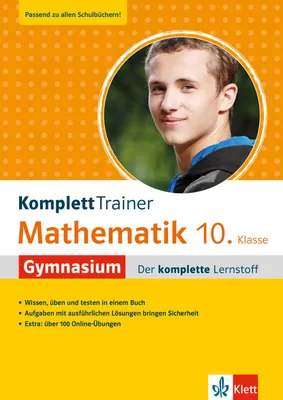 Produktbild von KomplettTrainer Gymnasium Mathematik 10. Klasse