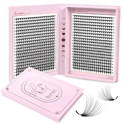 Productafbeelding van Volle wimperextensions, 12D, 0.07mm, lengte 8-15mm, 800 stuks