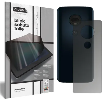 Produktbild von Motorola Moto G7 Rückseite Blickschutzfolie matt Schutzfolie Folie Display