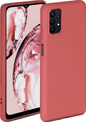 Produktbild von Soft-Case für Samsung Galaxy A32 5G, Farbe:Sonnenuntergangsrot