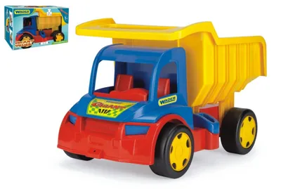Immagine prodotto di Auto Gigant Truck sklápěč  plast 55cm v krabici 12m+ Wader
