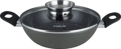 Produktbild von STONELINE® CERAMIC Keramik Servierpfanne 28 cm | mit Deckel