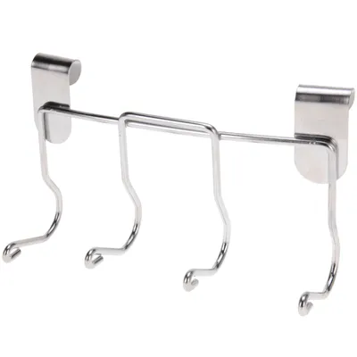 Produktbild von ORION Hängeleiste Hakenleiste zum Aufhängen über die Tür für Küchen / Badezimmer Handtuchhalter