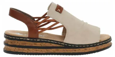 Produktbild von Damen Sandalen Rieker 62962-60 beige 38