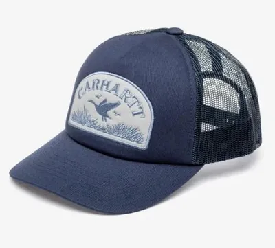 Produktbild von Carhartt WIP Take Off Trucker Cap Blue .