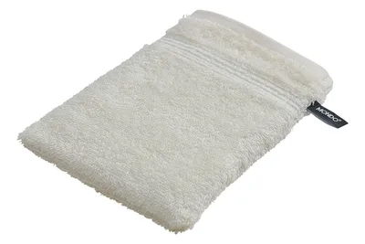 Produktbild von Waschhandschuh - 16 x 22 cm - Weiß - Baumwolle