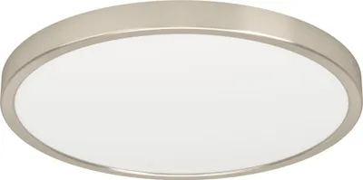 Produktbild von EGLO LED Deckenleuchte Fueva 6, runde Deckenlampe, Aufbaulampe aus Metall in Silber und Kunststoff Weiß, Deckenbeleuchtung warmweiß-kaltweiß, ⌀ 39 cm