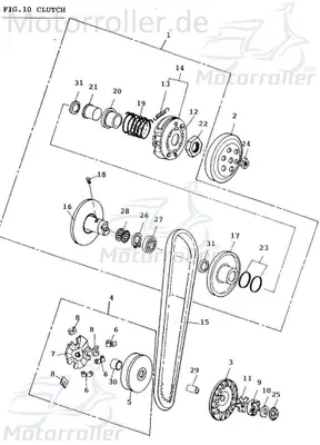 Produktbild von Adly Dichtung Ventilschaft 36x2mm Dichtungsring 50ccm 2Takt Motorroller.de Ventilschaftdichtung Ventilschaftabdichtung Ventildichtung Dichtung-Ventil