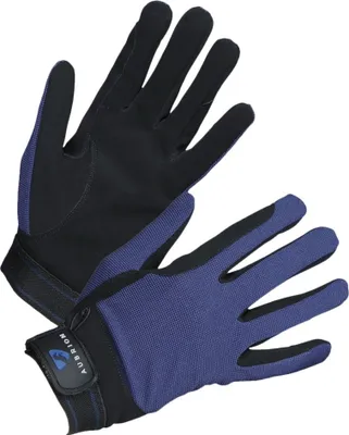 Produktbild von Aubrion - Kinder Reithandschuhe, Netzmaterial ER1465 (S) (Marineblau)