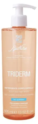 Productafbeelding van BioNike, Triderm, Reinigende en verfrissende douchegel, voor lichaam en haar, voor de gevoelige huid, 400 ml