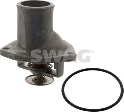 Produktbild von SWAG Thermostat Kühlmittel 92°C 107°C für OPEL Omega B Limousine (V94) VECTRA B (36) Omega B Caravan (V94) Kadett E CC (T85) VECTRA B Caravan (31)