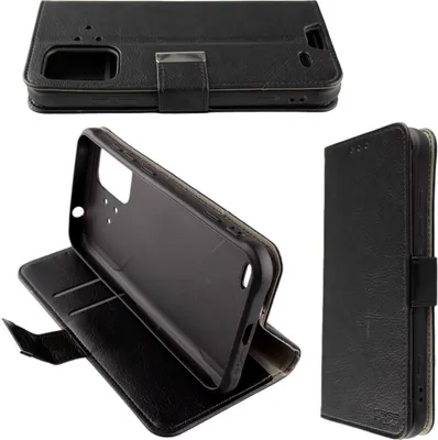 Obrázek produktu pro caseroxx pouzdro na mobilní telefon kompatibilní s UMIDIGI Bison Pro Book Bag Wallet Case v černé barvě