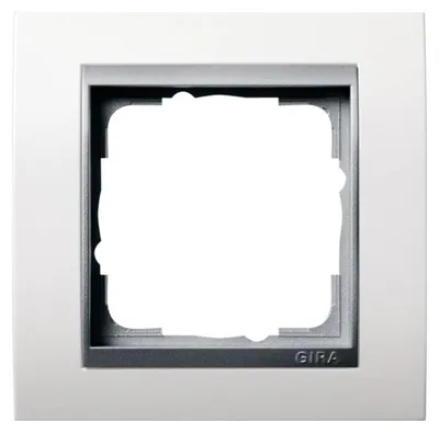 Produktbild von GIRA Event, Aluminium, Weiß, Schraubenlos, 90 mm, 90 mm, 1,14 cm, 1 Stück(e)