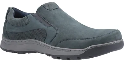 Produktbild von Hush Puppies - Herren Freizeitschuhe "Jasper", Leder FS6965 (44,5 EU) (Marineblau)