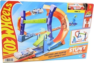 Obrázek produktu pro MATTEL Hot Wheels - Championship Loop Jump - Závodní dráha JFH36