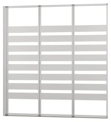 Produktbild von Duschspa 130x140cm Badewannenaufsatz 3-teilig Weiß Links Montage Faltwand 4mm ESG Duschabtrennung