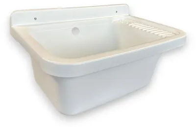 Immagine prodotto di Lavabo pilozzo lavandino in resina a parete per esterni e interni