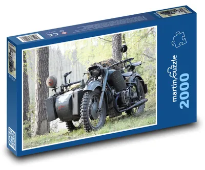 Obrázek produktu pro martinpuzzle - Puzzle 2000 - Motorka se sajdou