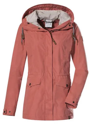 Produktbild von G.I.G.A. DX Damen Funktionsjacke/Outdoorjacke mit Kapuze - GS 7 WMN JCKT, korall