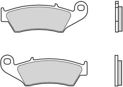 Produktbild von BREMBO Bremsbeläge Satz für YAMAHA MOTORCYCLES YZ 07KA17SX
