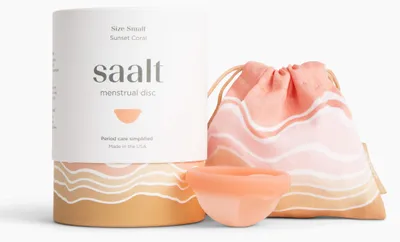 Produktbild von Saalt Menstruationsscheibe Coral, Kleine Größe