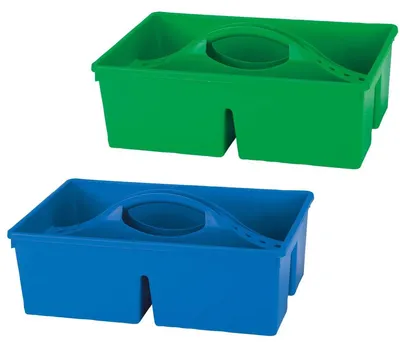 Image de Kerbl Boîte de pansage ouverte, bleue