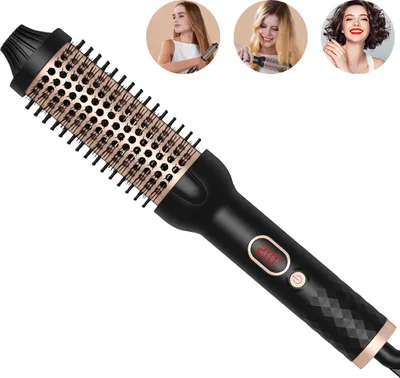 Produktbild von 3-in-1 Haarglätter & Lockenstab mit LCD, 10 Temperaturstufen, Keramik-Ionen-Technologie, Anti-Verbrühung