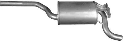 Produktbild von IZAWIT 23.003 Mittelschalldämpfer Schalldämpfer für VW GOLF III (1H1) Golf IV Cabrio (1E) Golf III Cabrio (1E7) Vento (1H2)