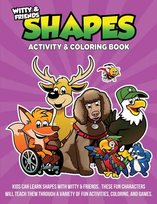 Produktbild von Shapes Activity & Coloring Book