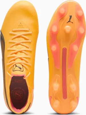 Produktbild von Puma Herren Fussballschuhe King Ultimate FG/AG - 107563, Farbe:Orange, Herren Schuhe:44.5