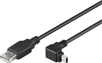 Image de Microconnect USBAMB52A 1.8m USB A Mini-USB B Schwarz USB Kabel (USBAMB52A)