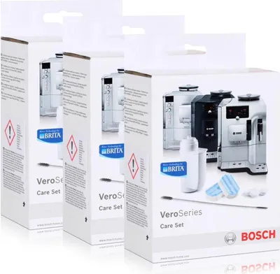 Produktbild von Bosch VeroSeries Care Set TCZ8004 Pflegeset für Kaffeevollautomaten (3er Pack)