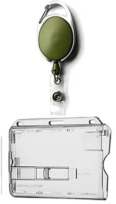 Produktbild von Ausweisset Ausweisjojo Jojo ARMY Zipper Kartenhülle Ausweishülle TRANSPARENTER Ausschieber