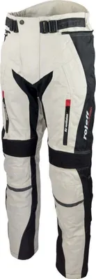 Produktbild von Roleff RO1524 Motorradhose – Sand/Schwarz, wasserdicht, atmungsaktiv & mit Belüftungssystem und Protektoren Roleff Größe: XL,