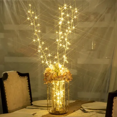Productafbeelding van Set van 5 kerstdecoratielampen - 87 cm met 190 LEDs