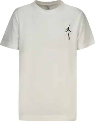 Produktbild von Weißes Kurzarm-T-Shirt für Kinder mit Logo-Stickerei und Druck