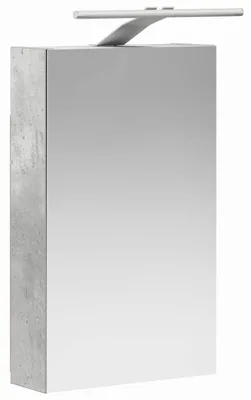 Immagine prodotto di Mobiletto per specchio da bagno con lo scaffale Grigio cemento