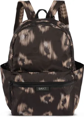 Produktbild von DAY ET Freizeitrucksack Rucksack mit Laptopfach Day Gweneth RE-P Ikat Backpack Black schwarz beige