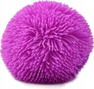 Produktbild von Wuschelball Anti-Stress Ball Zottelball Quetschball Fidget Toy Sensory 7cm Bunt Kinder