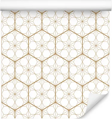 Produktbild von 10m VLIES TAPETE Rolle Geometrie Sechsecke Mosaik Modern XXL